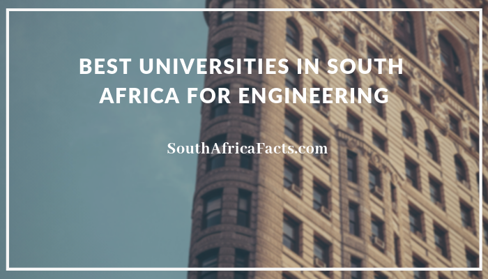 best universities in south africa for engineering